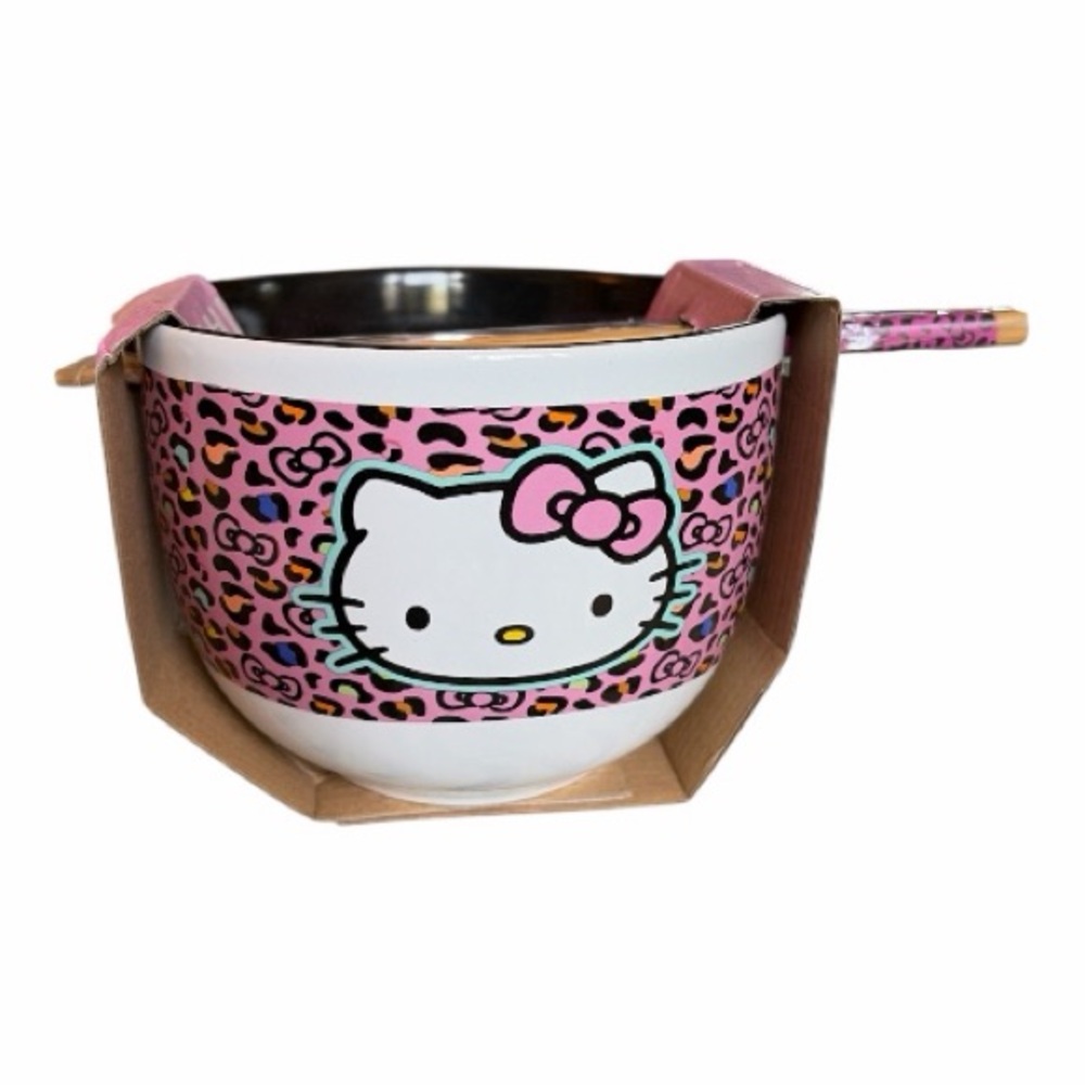 FREE GIFT!! Hello Kitty ramen / noodle set